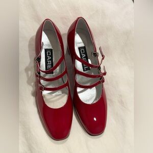 NWOT CAREL Paris Mery Jane shoes 37